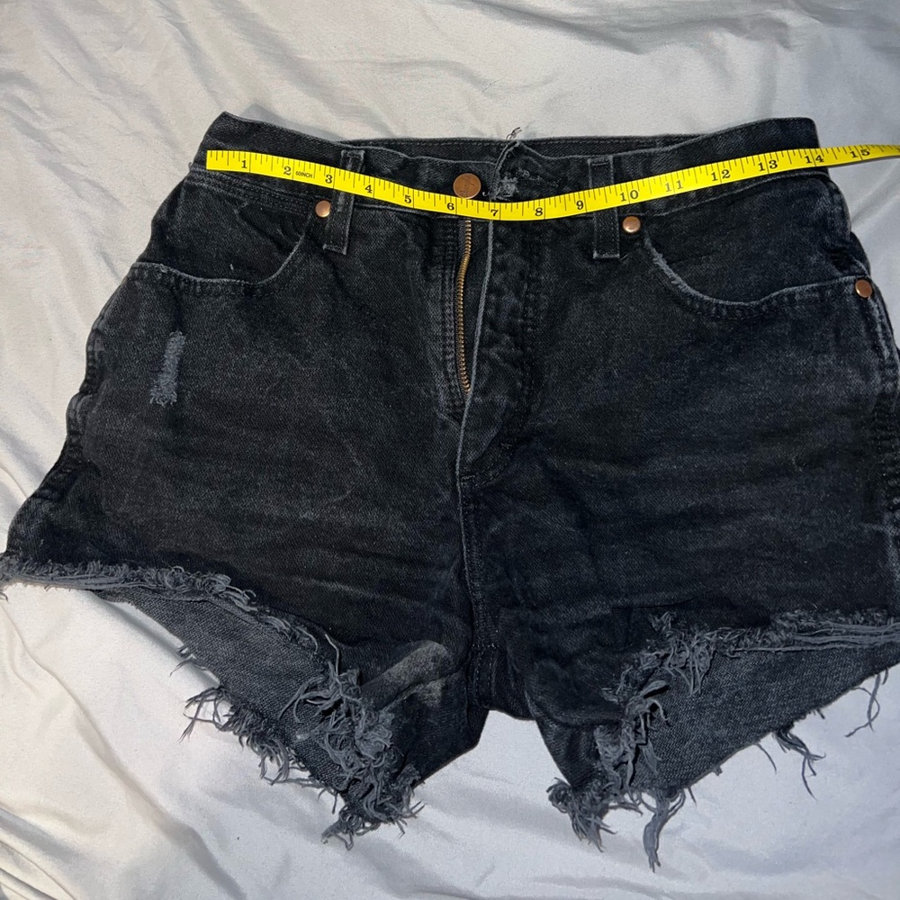 Black Wrangler Shorts